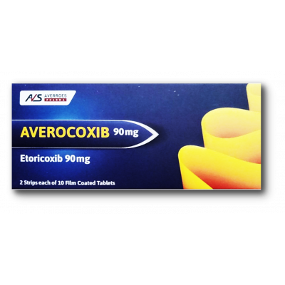 AVEROCOXIB 90 MG ( ETORICOXIB ) 20 FILM-COATED TABLETS